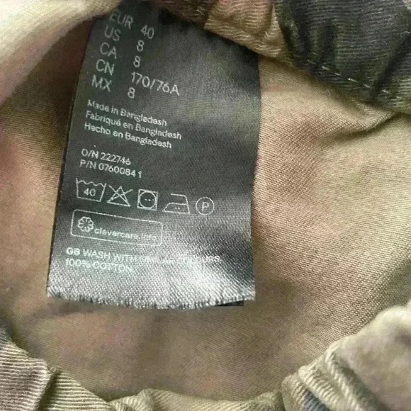 Divided sexy party casual cargo pants in excellent  condition size 8 - Picture 5 of 6